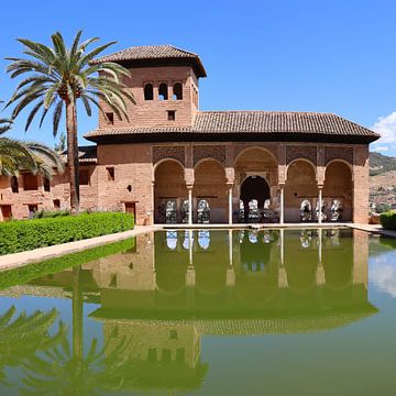 Alhambra - Partal Palace by Ines Porada