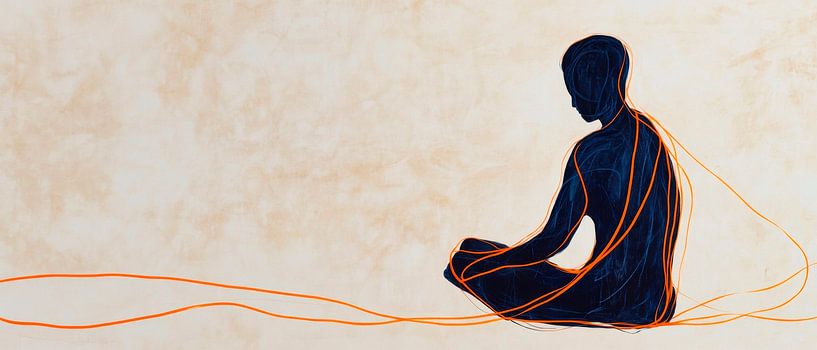 Méditation et harmonie par Poster Art Shop