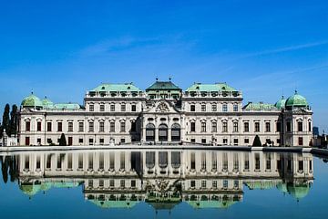 Schloss Belvedere Wien van Coen van Eijken