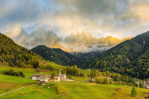 St. Magdalena in the Villnöss Valley in South Tyrol