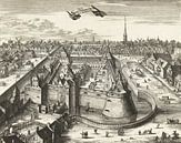 Slot Vredenburg in Utrecht in Wohlstand, vor 1577 von Atelier Liesjes Miniaturansicht