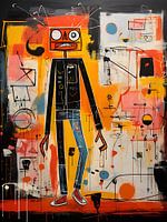 Painting by Basquiat