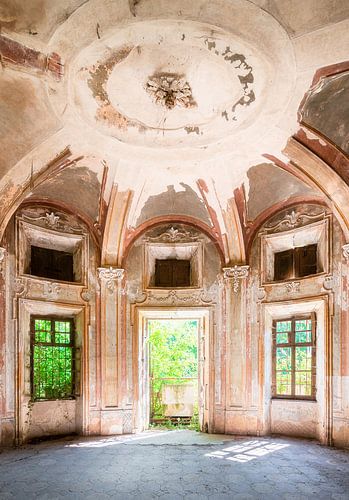Entrance to Abandoned Villa. by Roman Robroek - Photos of Abandoned Buildings
