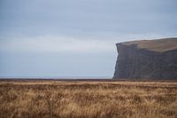 Berg in plat Landschap