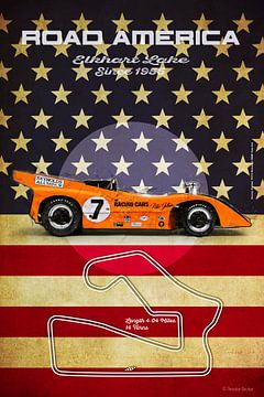 Road America, McLaren, Peter Gethin sur Theodor Decker