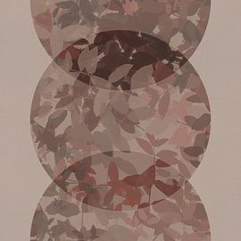 Art botanique dans des tons neutres et terreux no. 5 sur Dina Dankers