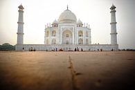 Taj Mahal bij avondlicht van Karel Ham thumbnail