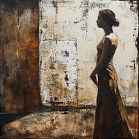 Stille Overpeinzing | Abstracte Vrouw