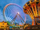 Ferris wheel at the folk festival in the evening by Animaflora PicsStock thumbnail