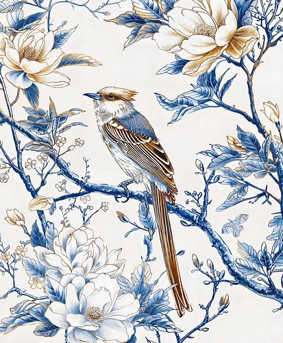 Oiseau bleu de Delft