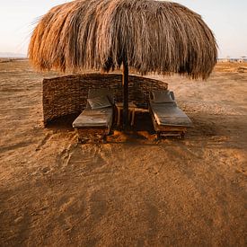 Beach of El Gouna, Egypt by Hannah Hoek