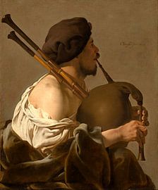 Dudelsack-Spieler, Hendrick ter Brugghen