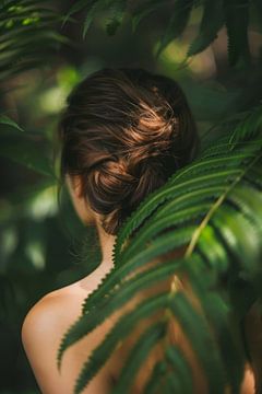 Hidden beauty in the greenery by Poster Art Shop