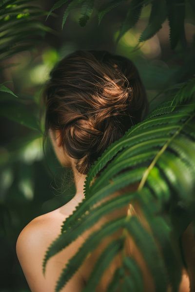 Hidden beauty in the greenery by Poster Art Shop