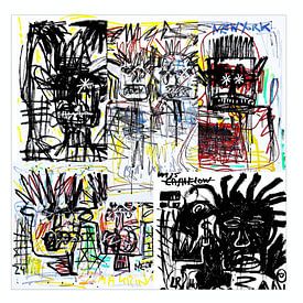 Farbflächen-Design Nr. 4 von Mister Artsy