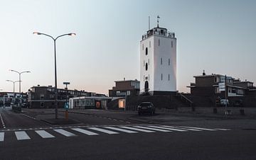 De witte vuurtoren van Katwijk aan Zee | Zuid-Holland | Nederland, Europa van Sanne Dost