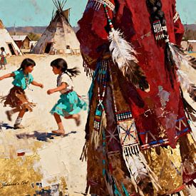 Children of the Morning Sun von Johannas Art Creations