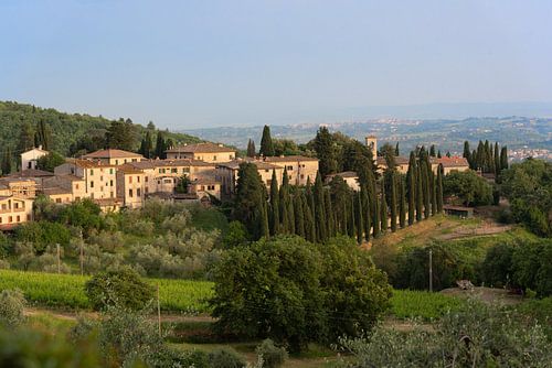 Toscaanse dorp Fontertoli