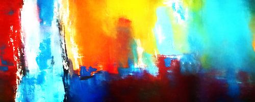 Sunset colours in the city