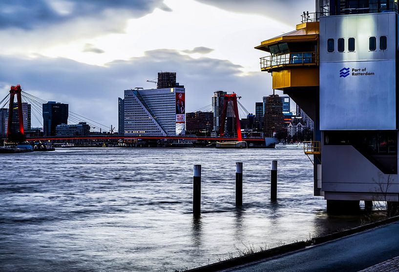 Rotterdam Willemsbrug von Mehmet Karaman