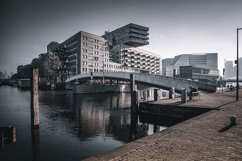 Amsterdam in Nederland is niet alleen zwart en wit van Thilo Wagner