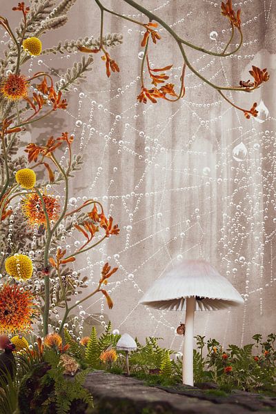 Des perles dans la forêt par Klaartje Majoor