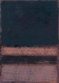 Color field painting, dark pink by Rietje Bulthuis