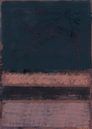 Color field painting, dark pink by Rietje Bulthuis thumbnail