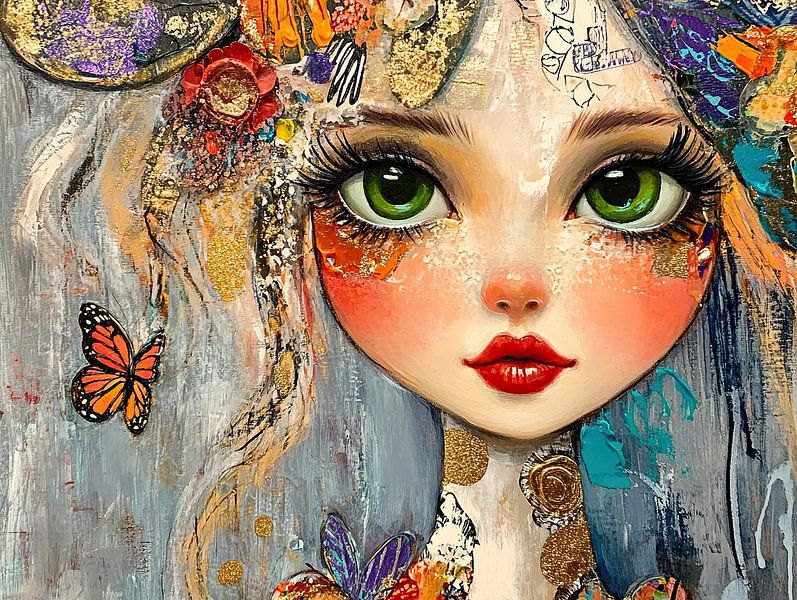 Big Eyes by Eye catching paintings