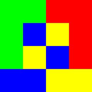 4x4 in 16 | Morphing | 4xL | V=157-05 | P #01