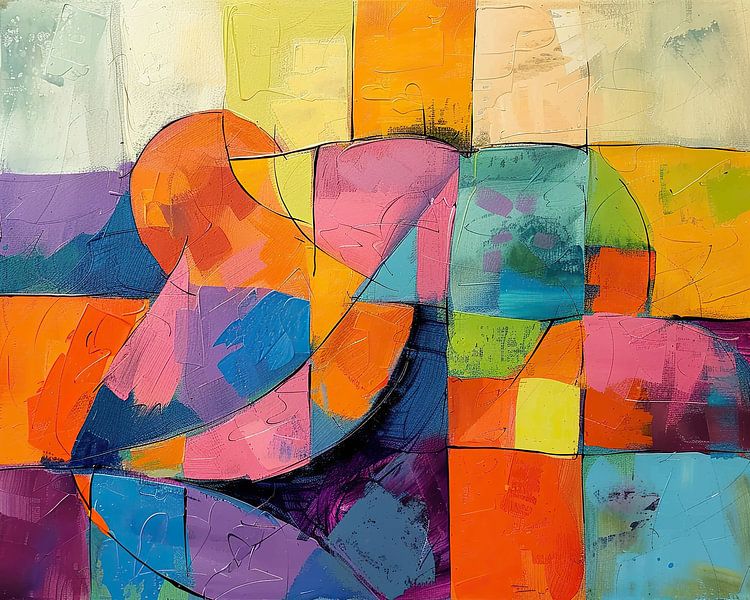 Woman work by Abstract Painting