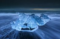 Eisskulptur, Island von Sven Broeckx Miniaturansicht