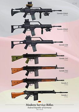 Deutsche Dienstgewehre Modern