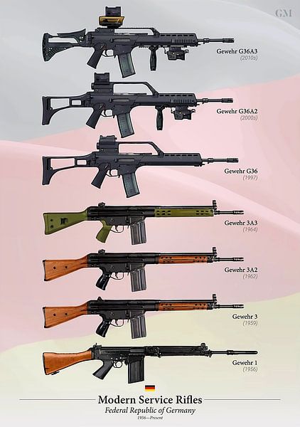 Deutsche Dienstgewehre Modern von Maria Blair