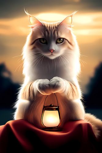 Laternenkatze