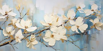 Magnolienblüte 2 von Bert Nijholt