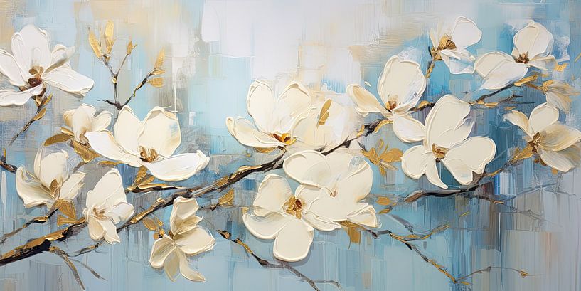 Magnolia blossom 2 by Bert Nijholt
