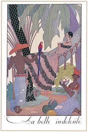 George Barbier - La Belle Indolente van Peter Balan