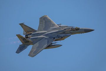 Flyby Bayou Militia McDonnell Douglas F-15C Eagle. by Jaap van den Berg