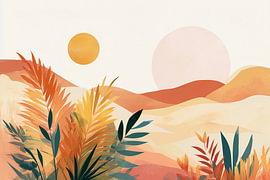 Bohemian Desert no.1 by Studio BB