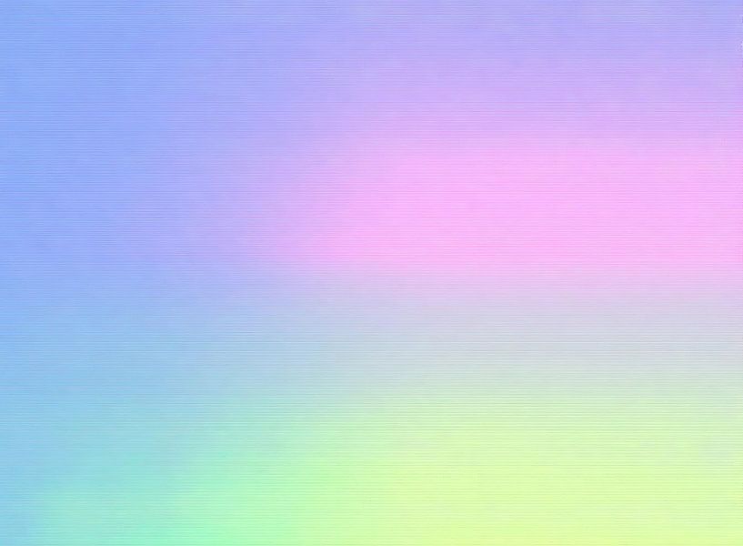 Colour gradient | Blue Pink Green Gradient by Modern Collection