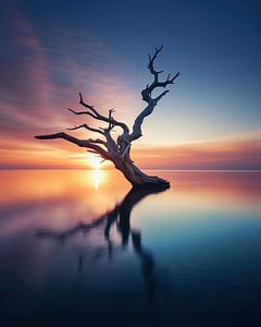 Holz am Meer