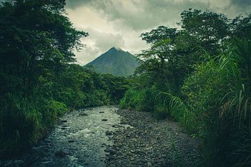 Arenal Volcano in Costa Rica by Dennis Langendoen