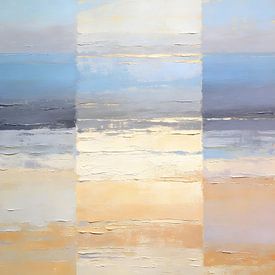 Vent marin entre les marées sur Mellow Art