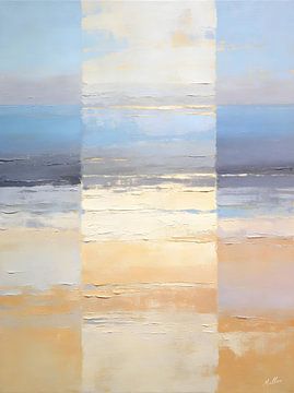 Zeewind tussen getijden van Mellow Art