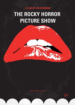 Nr.153 My The Rocky Horror Picture Show Minimal-Filmplakat von Chungkong Art