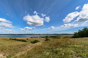 Groß Zicker, Blick nach Gager und in die Hagensche Wiek, Rügen