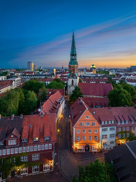 Old town of Hannover, Germany by Michael Abid