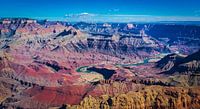 Colorado rivier kronkelt door de Grand Canyon van Rietje Bulthuis thumbnail