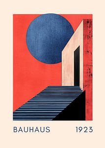 Bauhaus 1923 Abstrakt Ausstellungsplakat